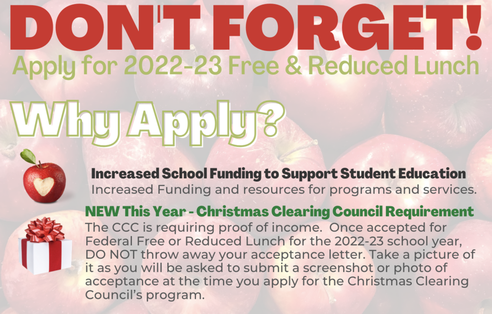 F/R Lunch Application - Christmas Clearing Council