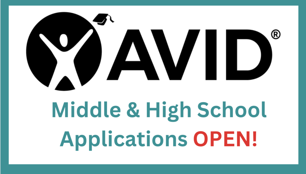 AVID Application Open