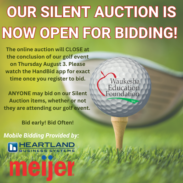 WEF GOLF Outing Silent Auction Now Open!
