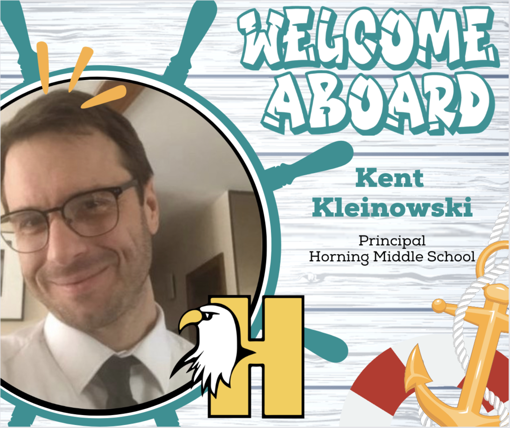 Welcome Mr. Kleinowski HMS