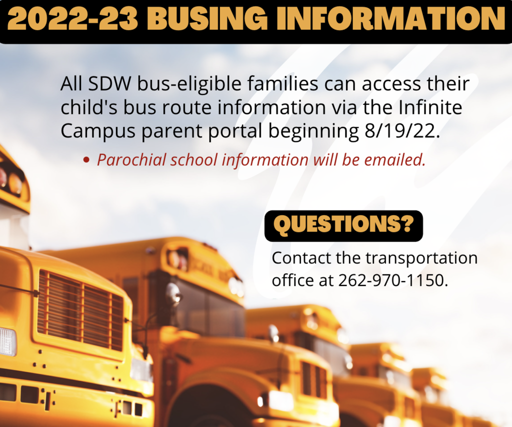 2022-23 Busing Information