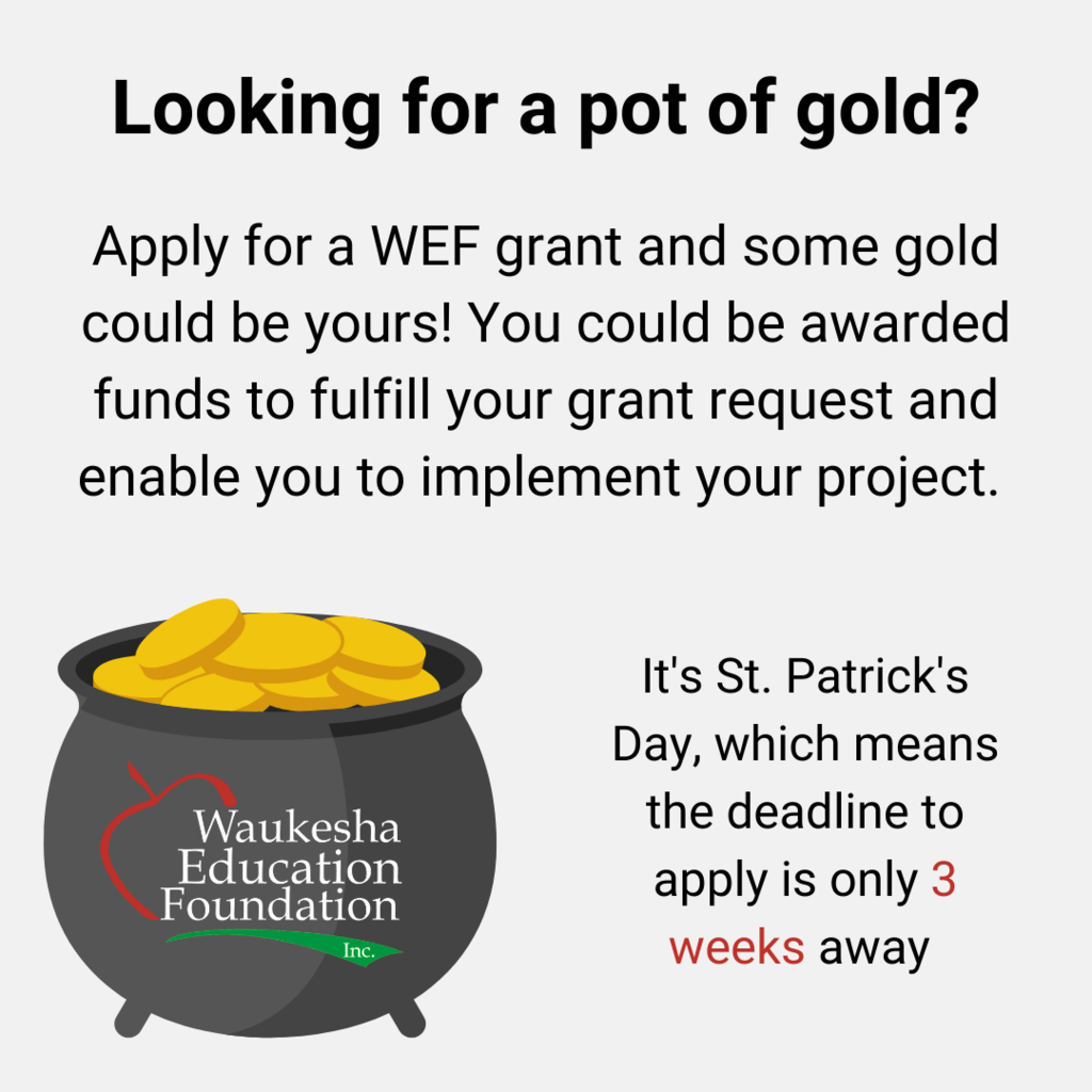 Pot of gold Grants!